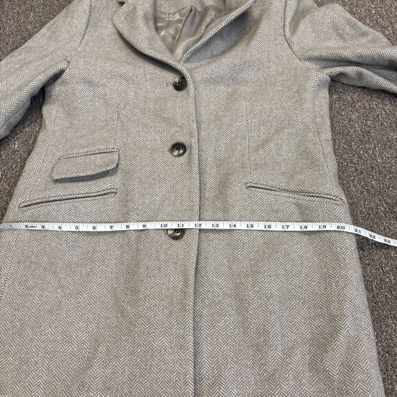 Lauren Ralph Lauren "BLACK LABEL" 10 Reefer Coat LR2523 Wool Blend - Picture 7 of 13